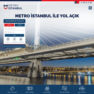 A complete backup of metro.istanbul