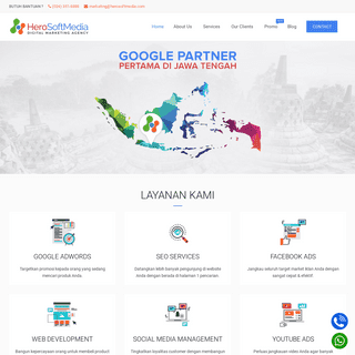 HEROSOFTMEDIA Digital Agency, Google Partner Indonesia