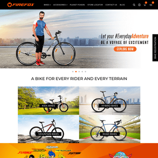 Firefox Cycles | Buy Premium Range of Bicycles Online in India