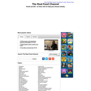A complete backup of therealfoodchannel.com