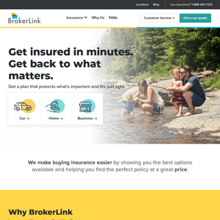 BrokerLink - Save On Personal & Commercial Insurance