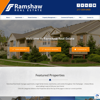 Ramshaw Real Estate Property Management | Residential | Commercial