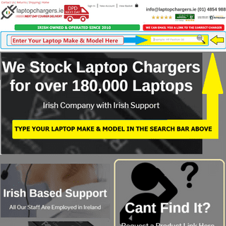 Laptop Chargers - Laptop Chargers Ireland - Replacement Laptop Charger - - Laptop Chargers Ireland - laptopchargers.ie