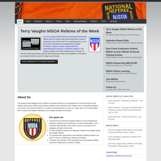 Home Â» National Intercollegiate Soccer Officials Association