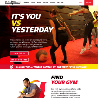 The Gym To Get Fit & Stay Fit | Find Your Retro Fitness