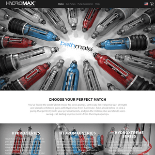 The Official Home of Hydromax Penis Pumps â€“ Official Hydromax Pump