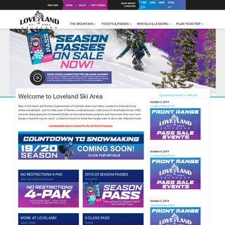 Loveland Ski Area | Colorado Ski & Snowboard Resort