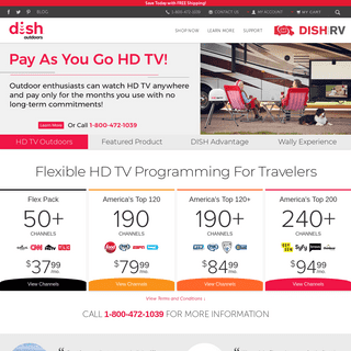 DISHForMyRV: DISH Mobile Satellite Systems & Pay As You Go TV for RV, Camping, Tailgating, & the Great Outdoors