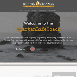 Spartan Life Coach - Fresh Approach to Personal Growth and Healing