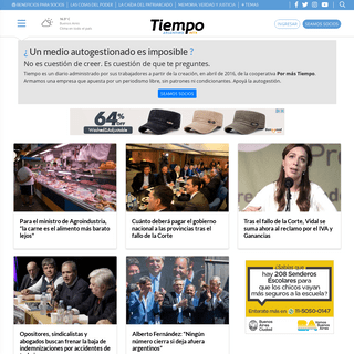Portada | Tiempo Argentino | Tiempo Argentino