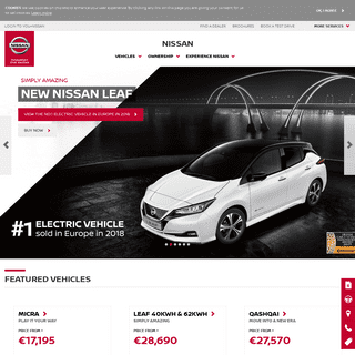 Nissan Ireland | Discover Our Range of Vehicles for Sale 