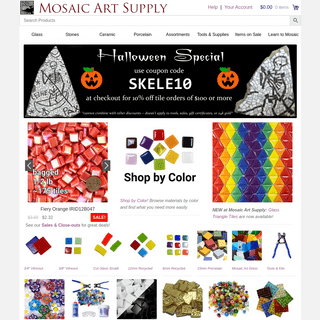 A complete backup of mosaicartsupply.com