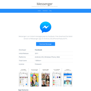 A complete backup of messenger.red