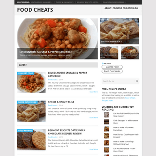 Food Cheats - Food Cheats & Quick and Easy Cooking
