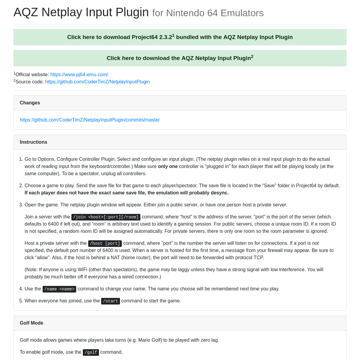 AQZ Netplay Input Plugin