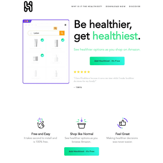A complete backup of healthiest.io