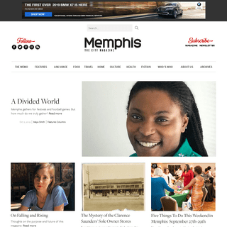 Memphis magazine - Memphis magazine