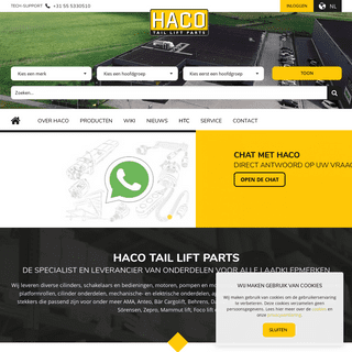 Home - HACO Tail Lift Parts