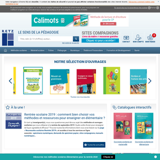 Editions Retz : éditeur de manuels et matériels scolaires, école primaire, élémentaire et maternelle
