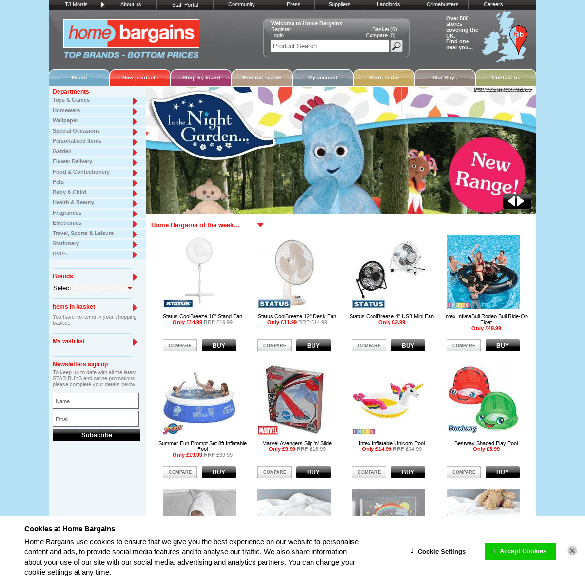 A complete backup of homebargains.co.uk