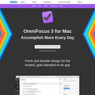 OmniFocus for Mac - The Omni Group