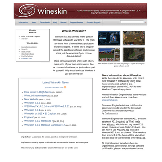 Wineskin- play your favorite Windows games on Mac OS X without needing Microsoft Windows - Wineskin, Play your favorite Windows 