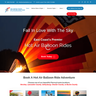The United States Hot Air Balloon Team – East Coast's Premier Balloon Company