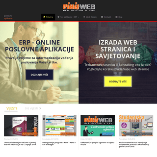 vinis WEB & ERP. Web design i poslovne aplikacije
