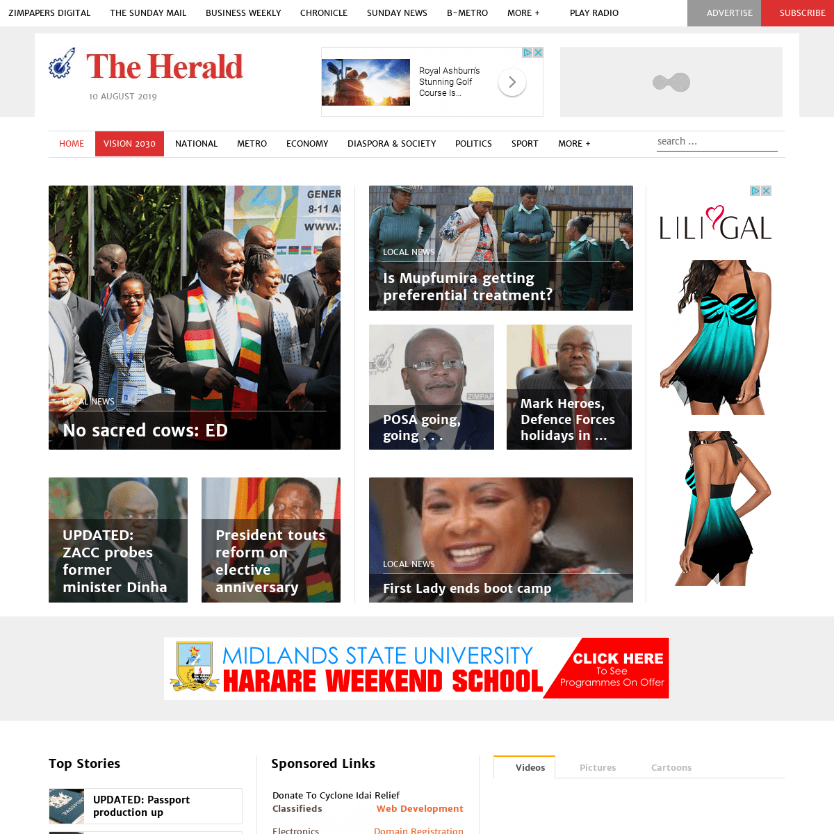 The Herald | Zimbabwe's largest daily newspaper