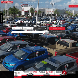 Toyota of Orlando | Used Cars & New Toyota Dealership Orlando FL in Central Florida