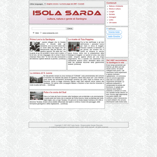 A complete backup of isolasarda.com