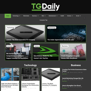A complete backup of tgdaily.com