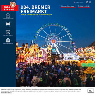 Freimarkt Bremen | Das größte Volksfest im Norden