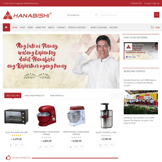 Hanabishi | Philippines Online Appliances Store