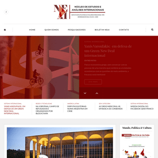 NEAI - Núcleo de Estudos e Análises Internacionais -