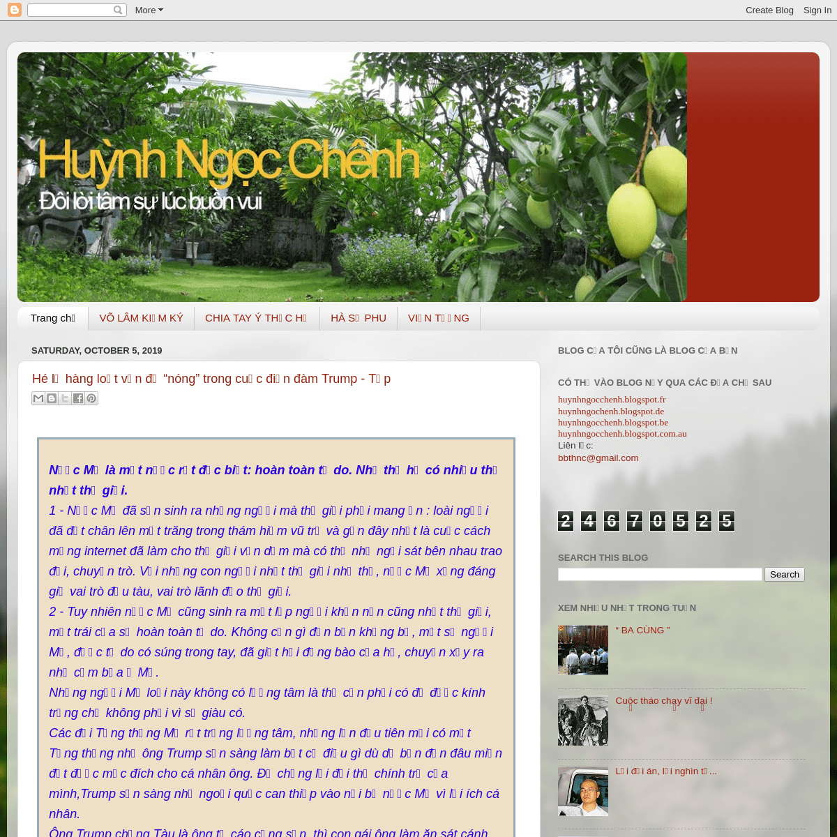 A complete backup of huynhngocchenh.blogspot.com