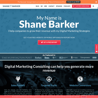 Digital Marketing Consultant | Boost your revenue with help of Shane Barker