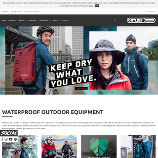 ORTLIEB | High quality waterproof bike bags and backpacks