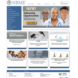 Home | National Board of Medical Examiners (NBME)