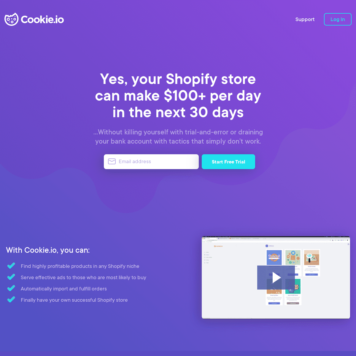 A complete backup of cookie.io