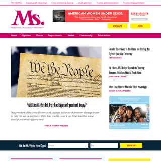 Ms. Magazine – More Than A Magazine, A Movement