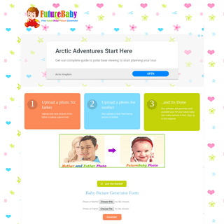 FutureBaby.org - Free online future baby picture generator!