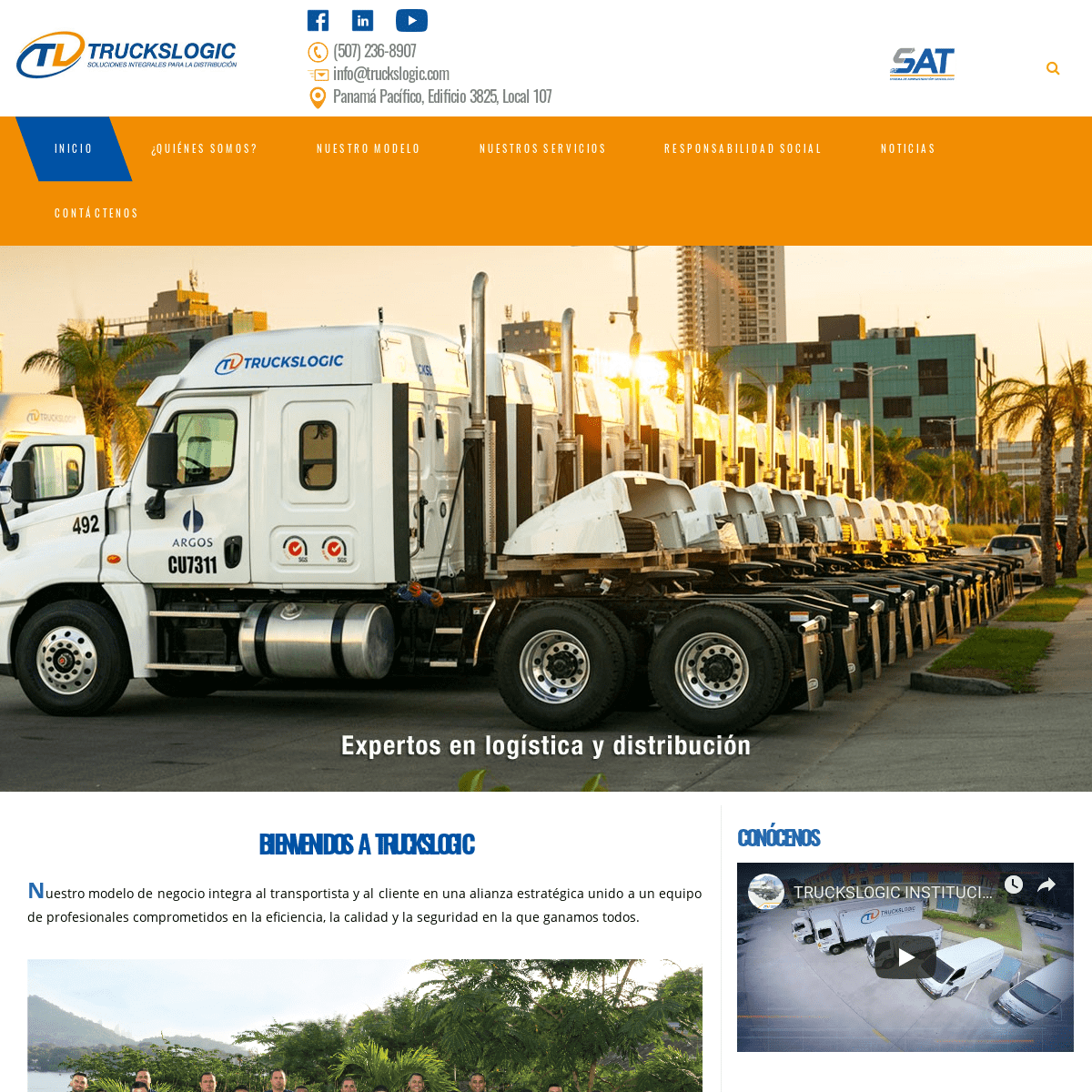 TrucksLogic - Logistica y transporte