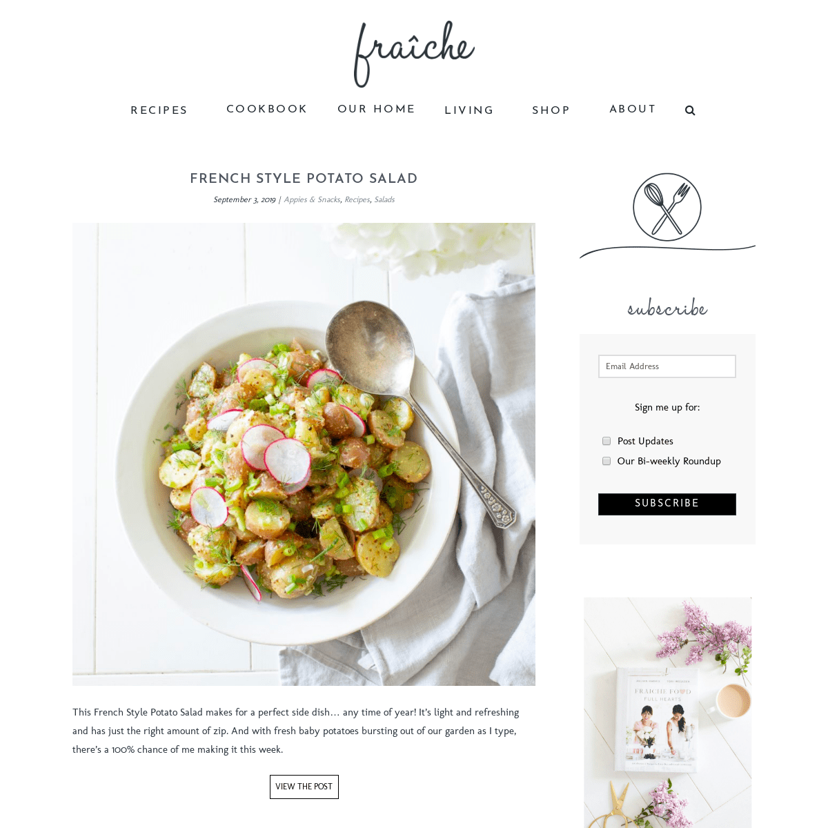 Fraiche Nutrition - Tori Wesszer, Registered Dietitian and Food Blogger