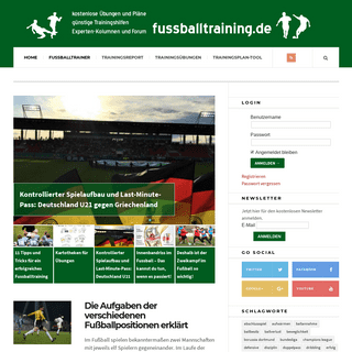 Fußballtraining online -