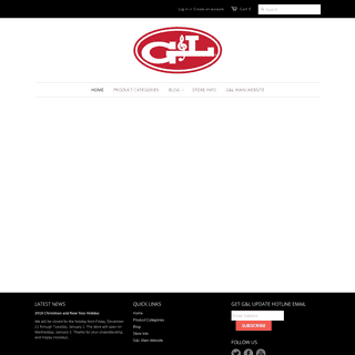 G&L Online Store