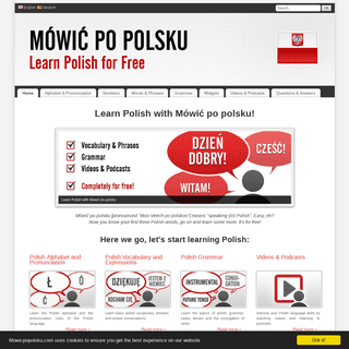 Mówić po polsku - Learn Polish online