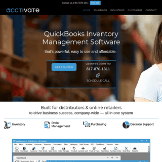 QuickBooks Inventory Management Software | Acctivate