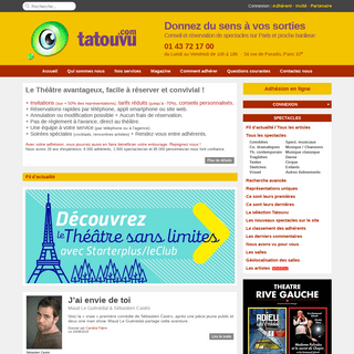 Tatouvu.com - L'actualitÃ© des spectacles