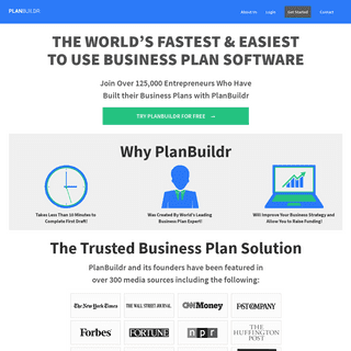 PlanBuildr | Business Plan Software